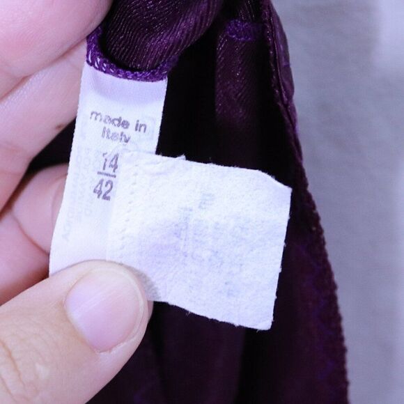 Vintage | 1980's Satin Bodysuit Large - Picture 5 of 9